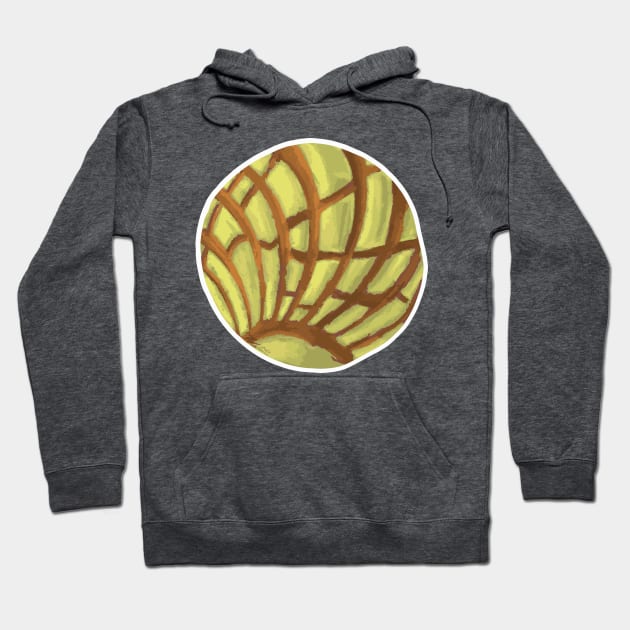 Yellow Concha - Pan Dulce Sweet Bread Hoodie by That5280Lady